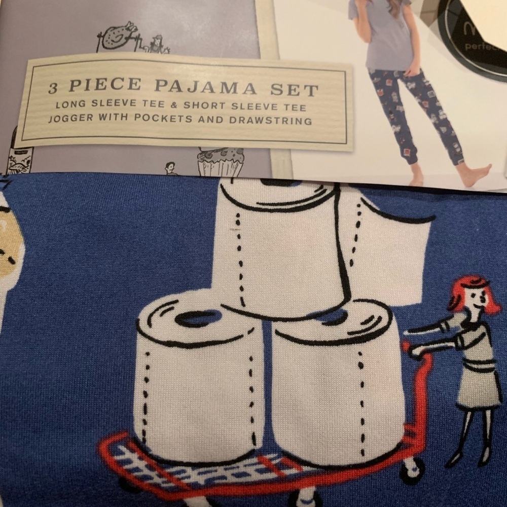 Munki Munki Exclusive 2021 Costco Print Comfy Pajamas NWT …. - Picture 8 of 10